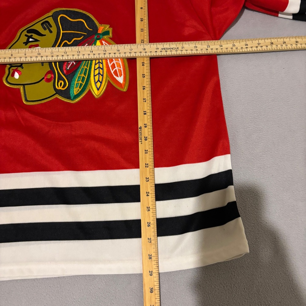 Vintage CCM Chicago Blackhawks Ed Belfour 30 Hockey Jersey Red Mens XL - Picture 2 of 4